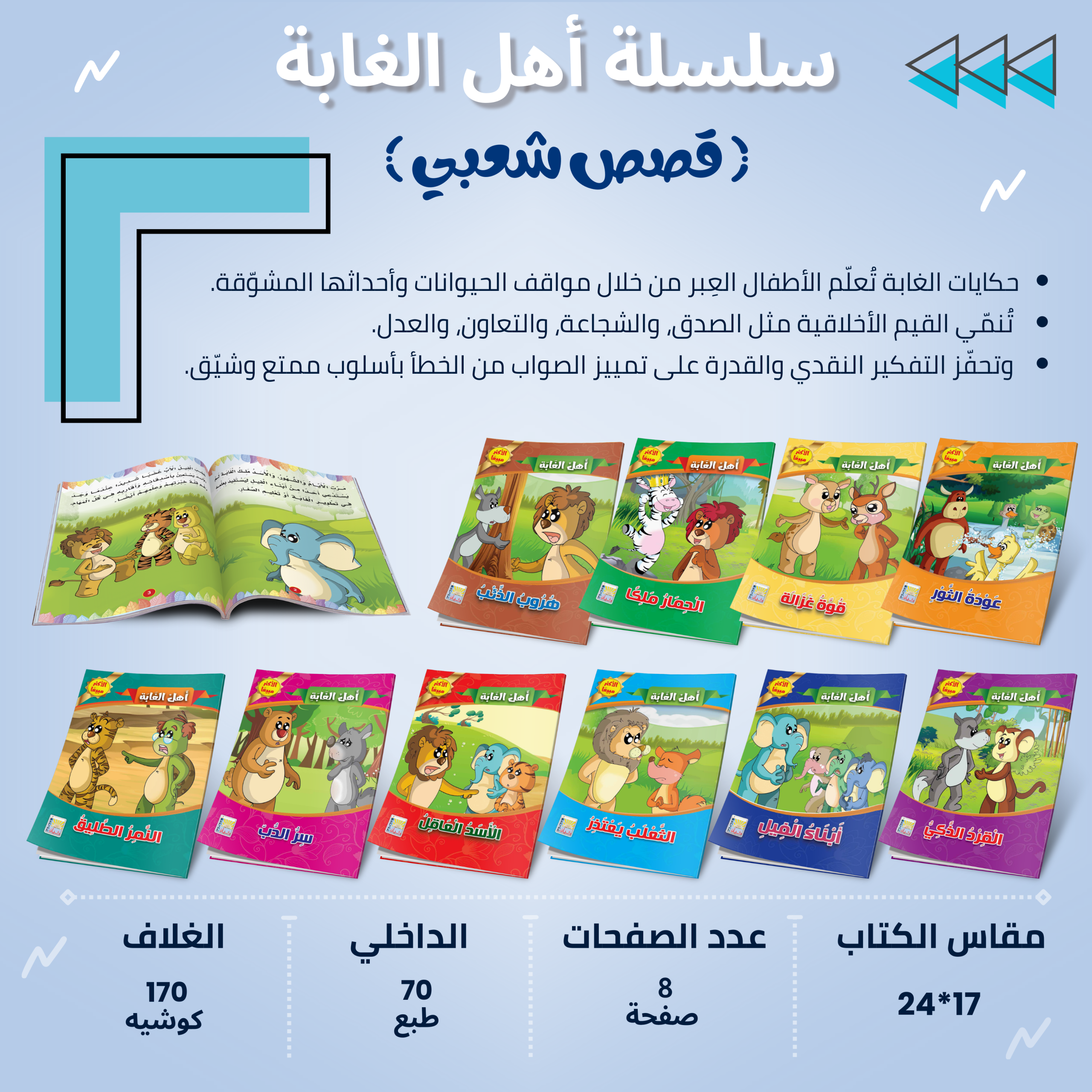 سلسلة قصص  أهل الغابة