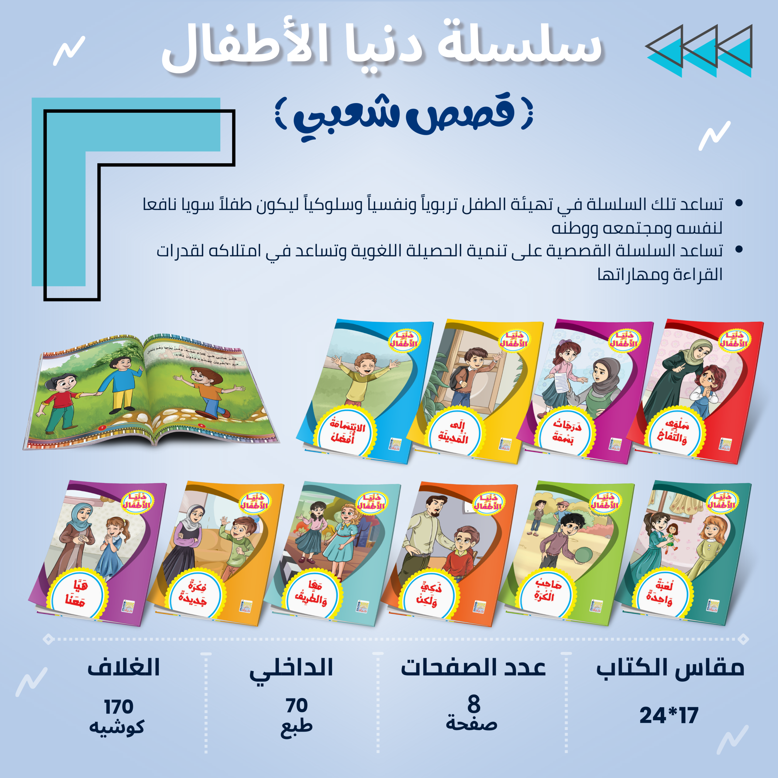 سلسلة قصص دنيا الأطفال