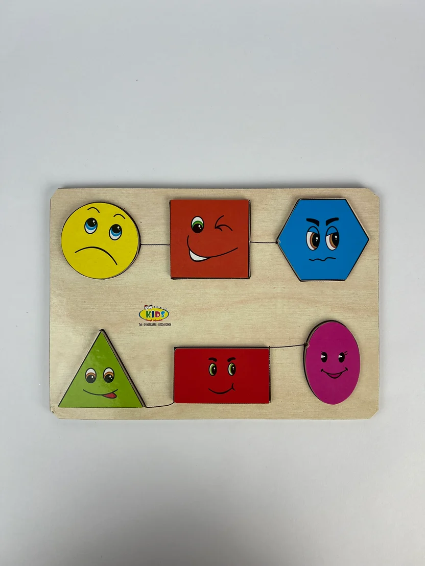 Geometric Shapes Matching Puzzle
