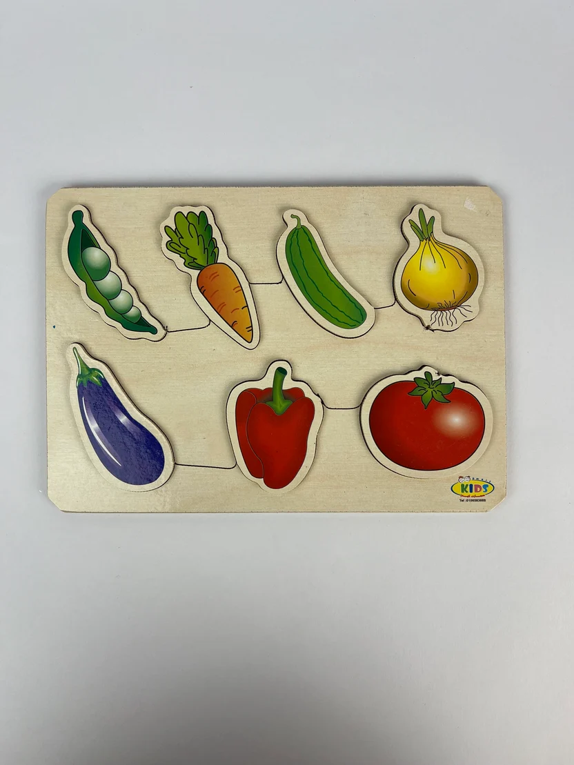 Vegetables Matching Puzzle