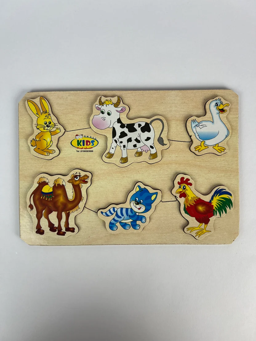 Farm Animals Matching Puzzle