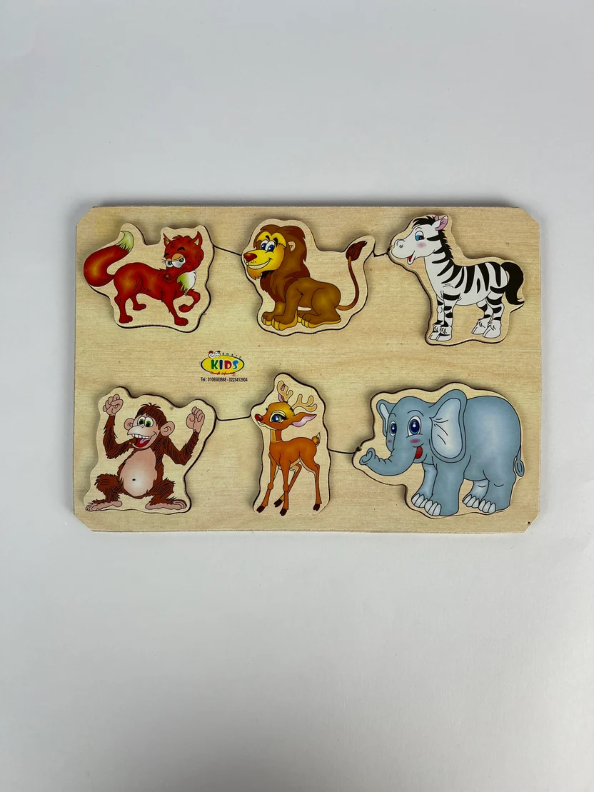 Wild Animals Matching Puzzle