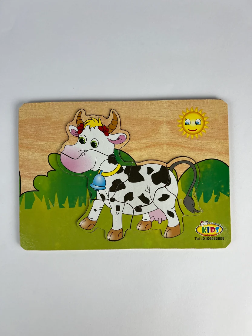 6Pcs Puzzle ( Cow )
