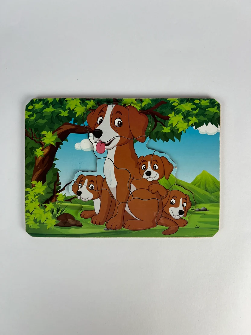8Pcs Puzzle ( Dog Family )